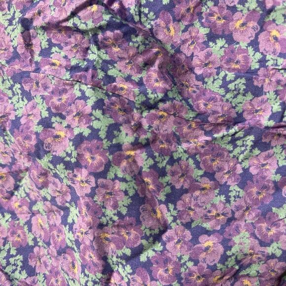 Spell Small wildflower Floral Purple Maxi Skirt - Picture 4 of 5